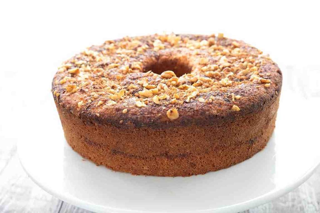 round keto coffee cake